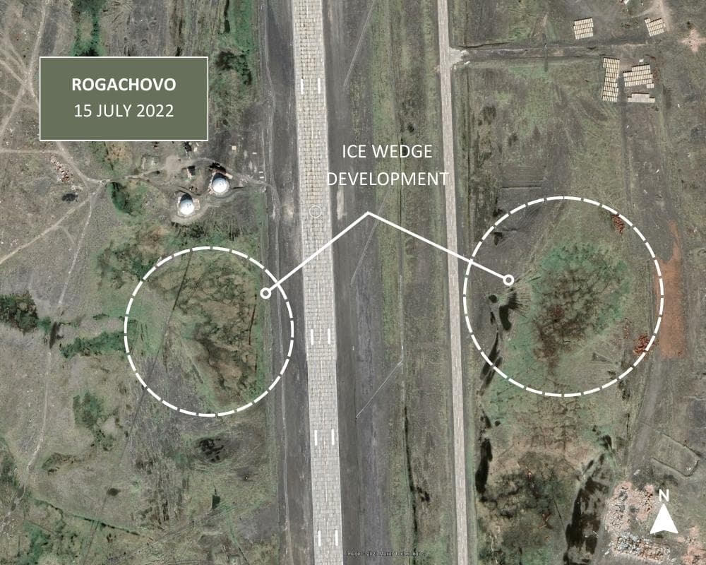 Figure 11. Rogachovo Ice Wedges