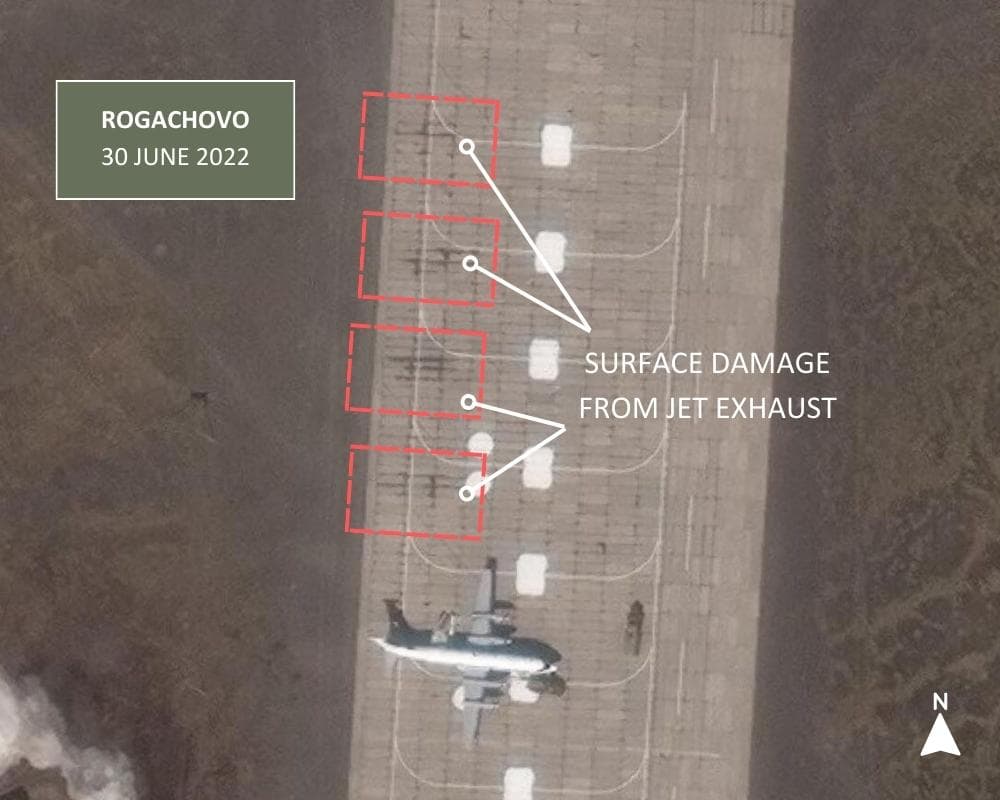 Figure 29. Rogachovo exhaust damage