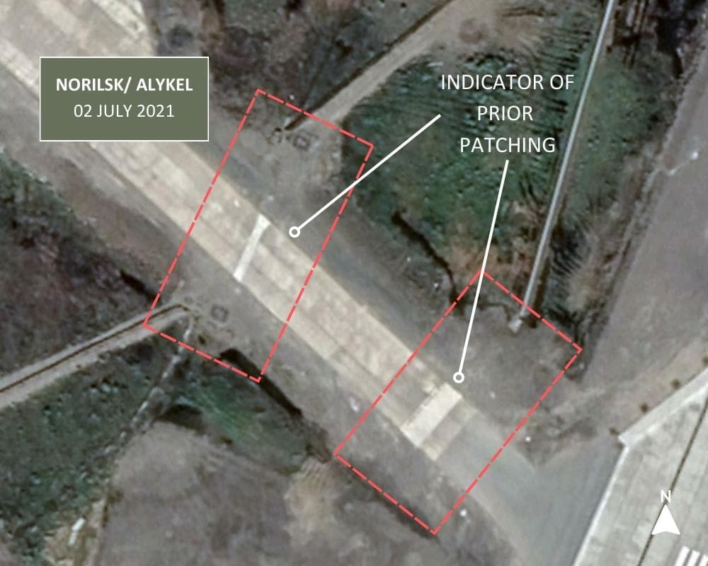 Figure 38. Norilsk damage