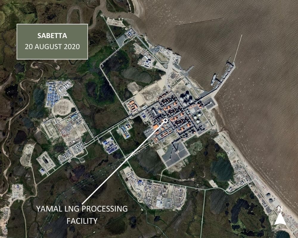 Figure 70. Sabetta yamal LNG site