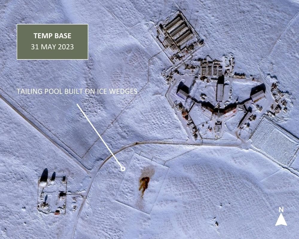 Figure 9. Temp Tailing Pool Winter
