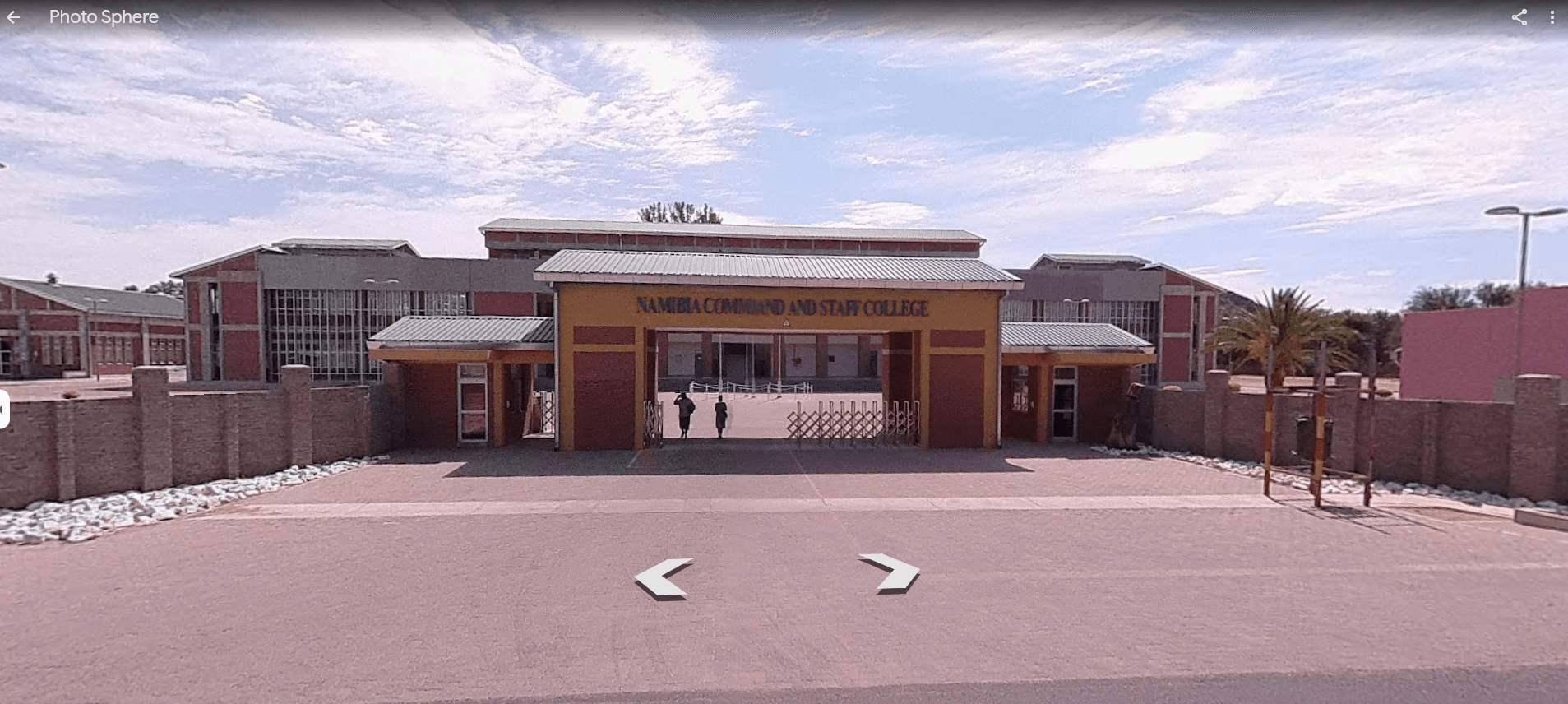 Entrance to Namibia Command & Staff College