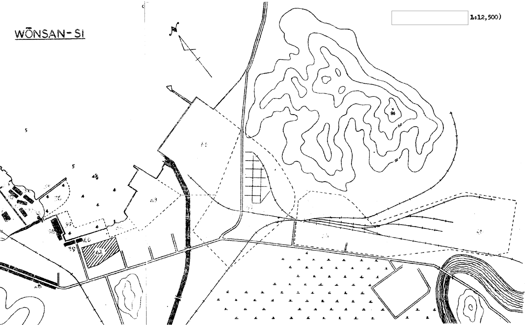 Wonsan old map