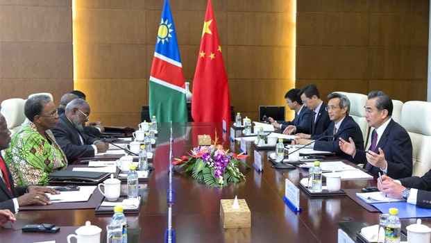 Ndaitwah Meets Chinese Delegation 2017