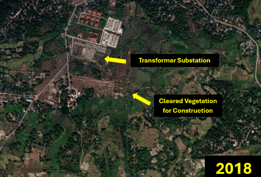 Timeline of power station construction