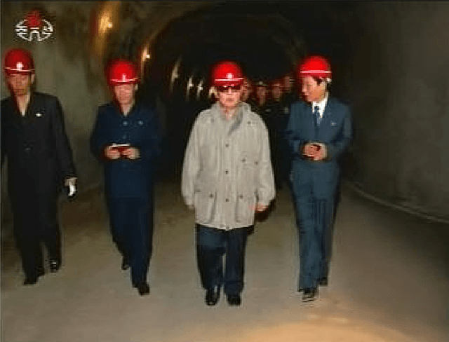 Kim Chong-il in Ryongyang Mine (KCTV, 2009.05.21)