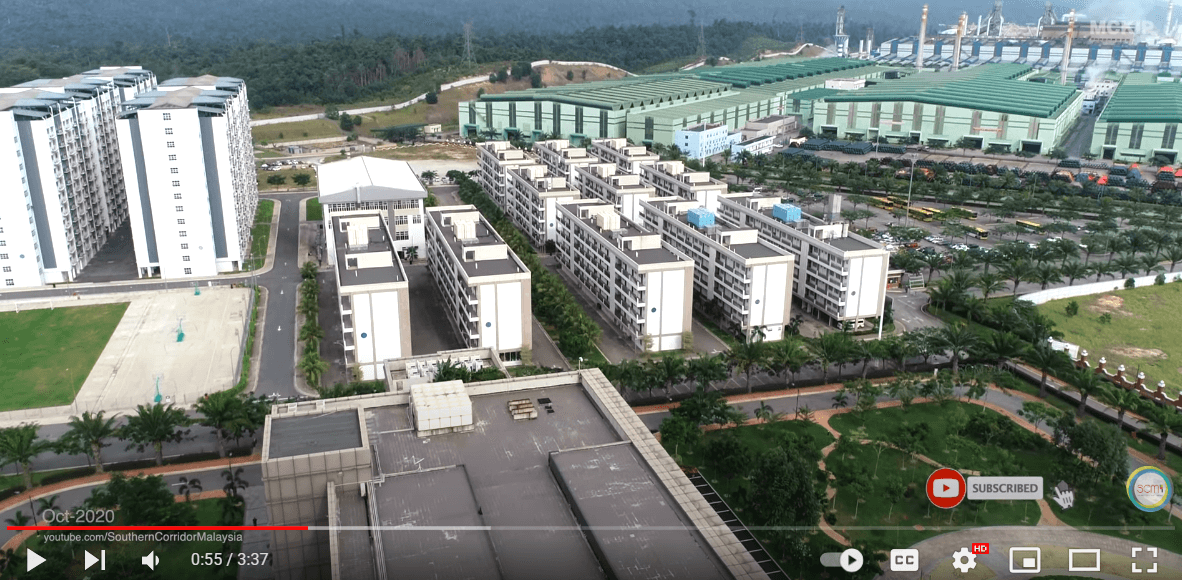 a youtube still of MCKIP housing section