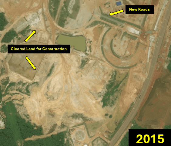 Construction of industrial park and housing